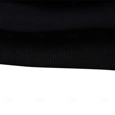 Color-Block Knit Polo Sweatshirt