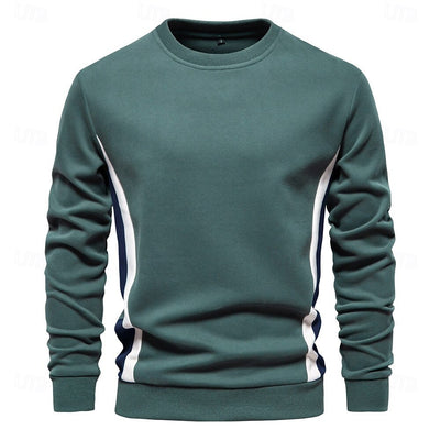 Cotton Crew Neck Sweatshirt