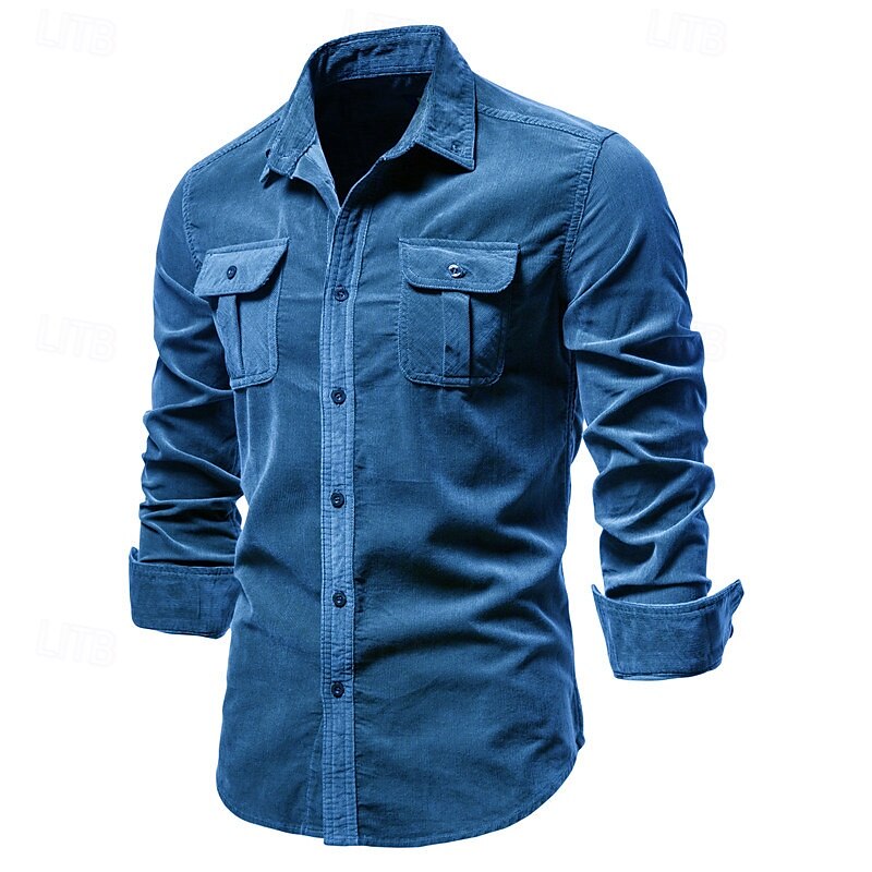 100% Cotton Casual Shirt Button Down Shirt